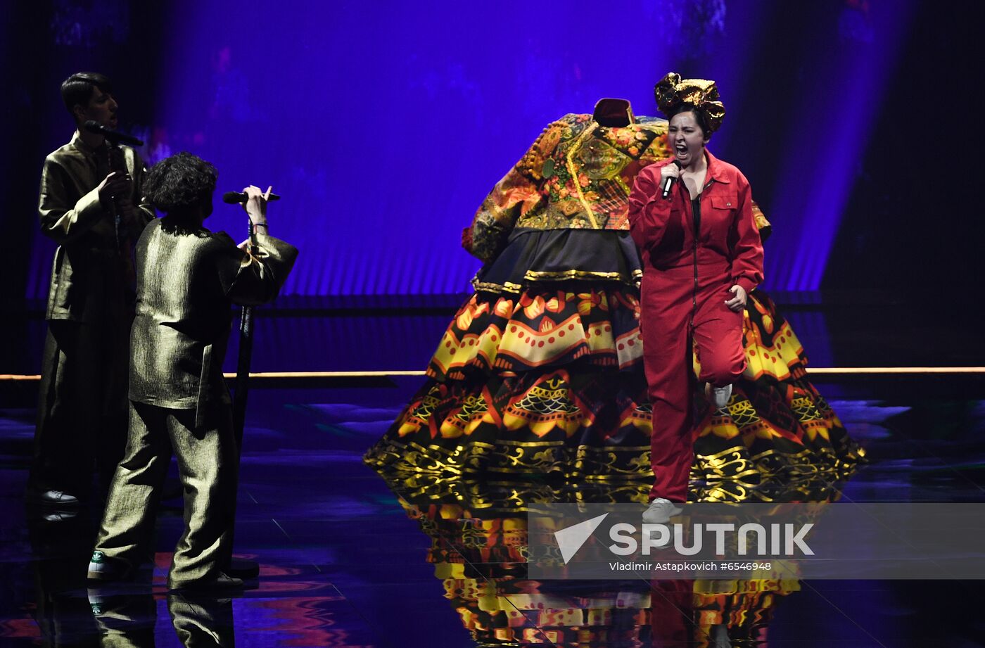 Netherlands Eurovision Song Contest Semi-final 1 Rehearsal