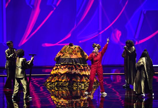 Netherlands Eurovision Song Contest Semi-final 1 Rehearsal