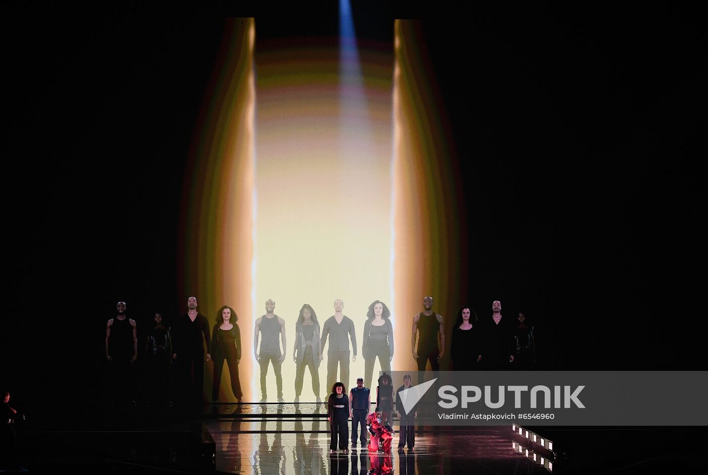 Netherlands Eurovision Song Contest Semi-final 1 Rehearsal
