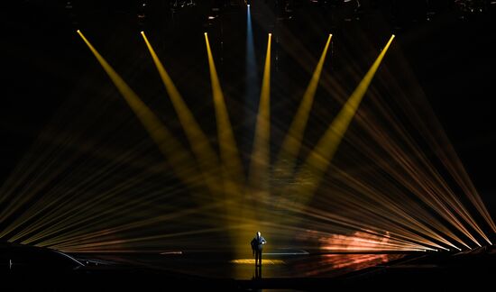 Netherlands Eurovision Song Contest Semi-final 1 Rehearsal