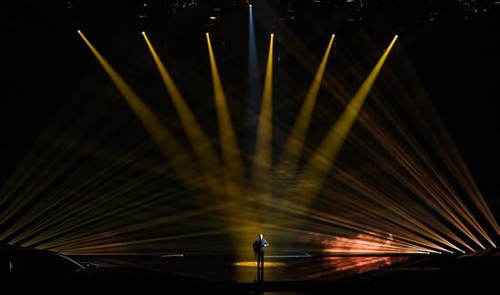 Netherlands Eurovision Song Contest Semi-final 1 Rehearsal