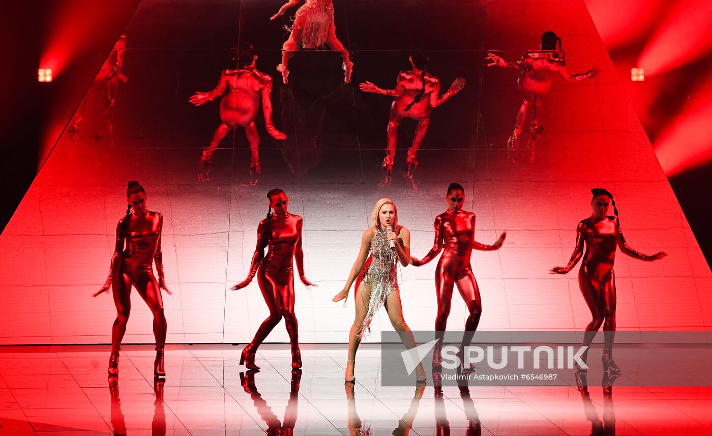 Netherlands Eurovision Song Contest Semi-final 1 Rehearsal