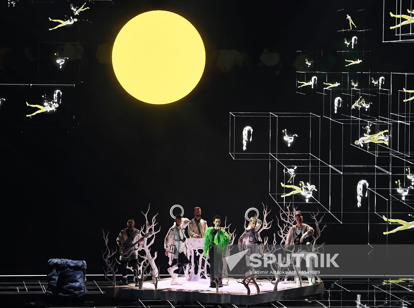 Netherlands Eurovision Song Contest Semi-final 1 Rehearsal