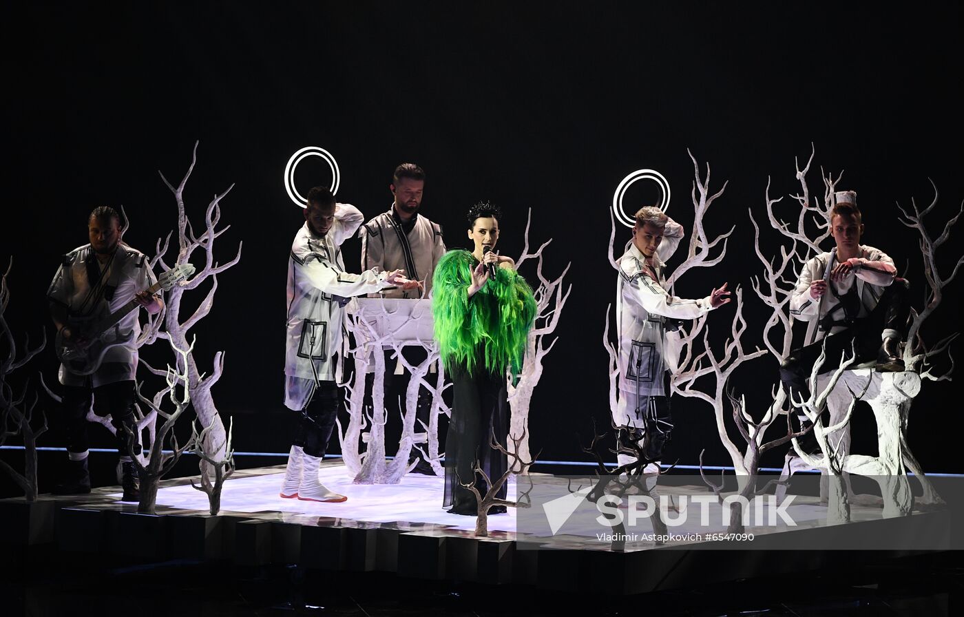 Netherlands Eurovision Song Contest Semi-final 1 Rehearsal