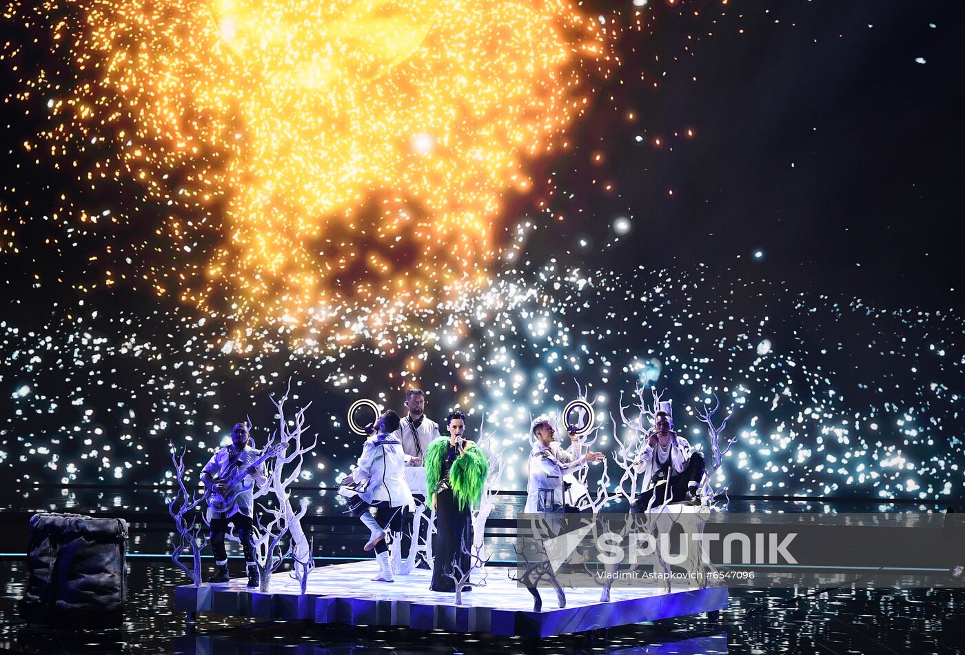 Netherlands Eurovision Song Contest Semi-final 1 Rehearsal