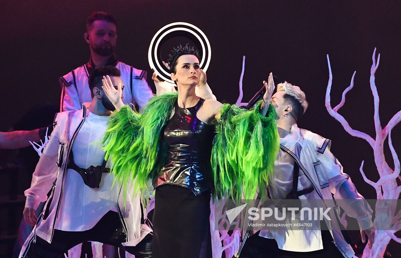 Netherlands Eurovision Song Contest Semi-final 1 Rehearsal