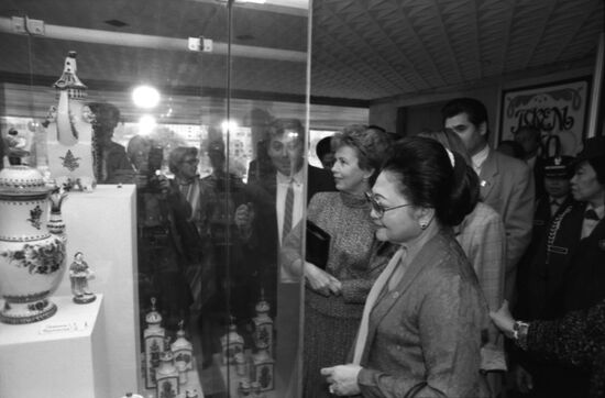 President of Indonesia Suharto in USSR
