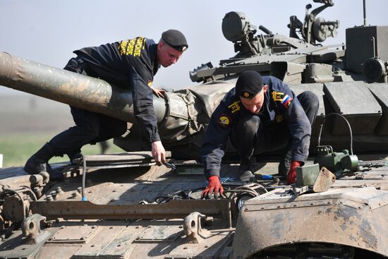 Russia Tank Biathlon