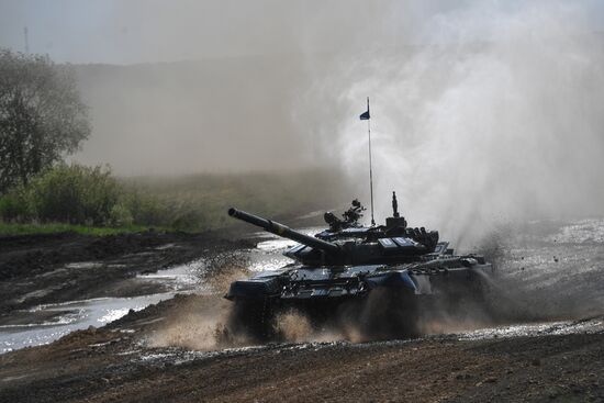 Russia Tank Biathlon