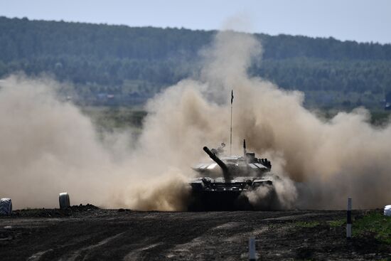 Russia Tank Biathlon