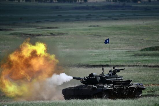 Russia Tank Biathlon