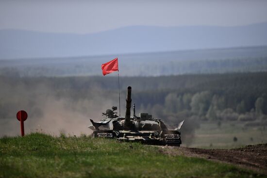 Russia Tank Biathlon