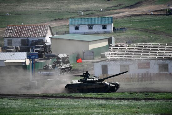Russia Tank Biathlon