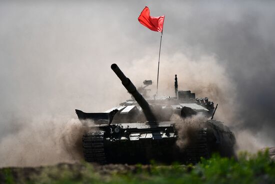 Russia Tank Biathlon