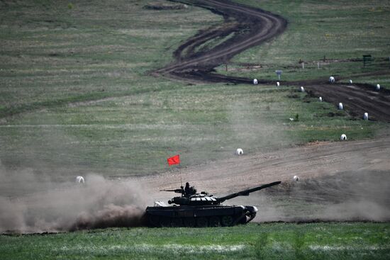 Russia Tank Biathlon