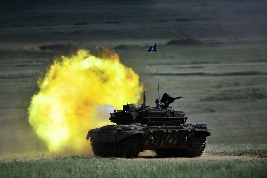 Russia Tank Biathlon