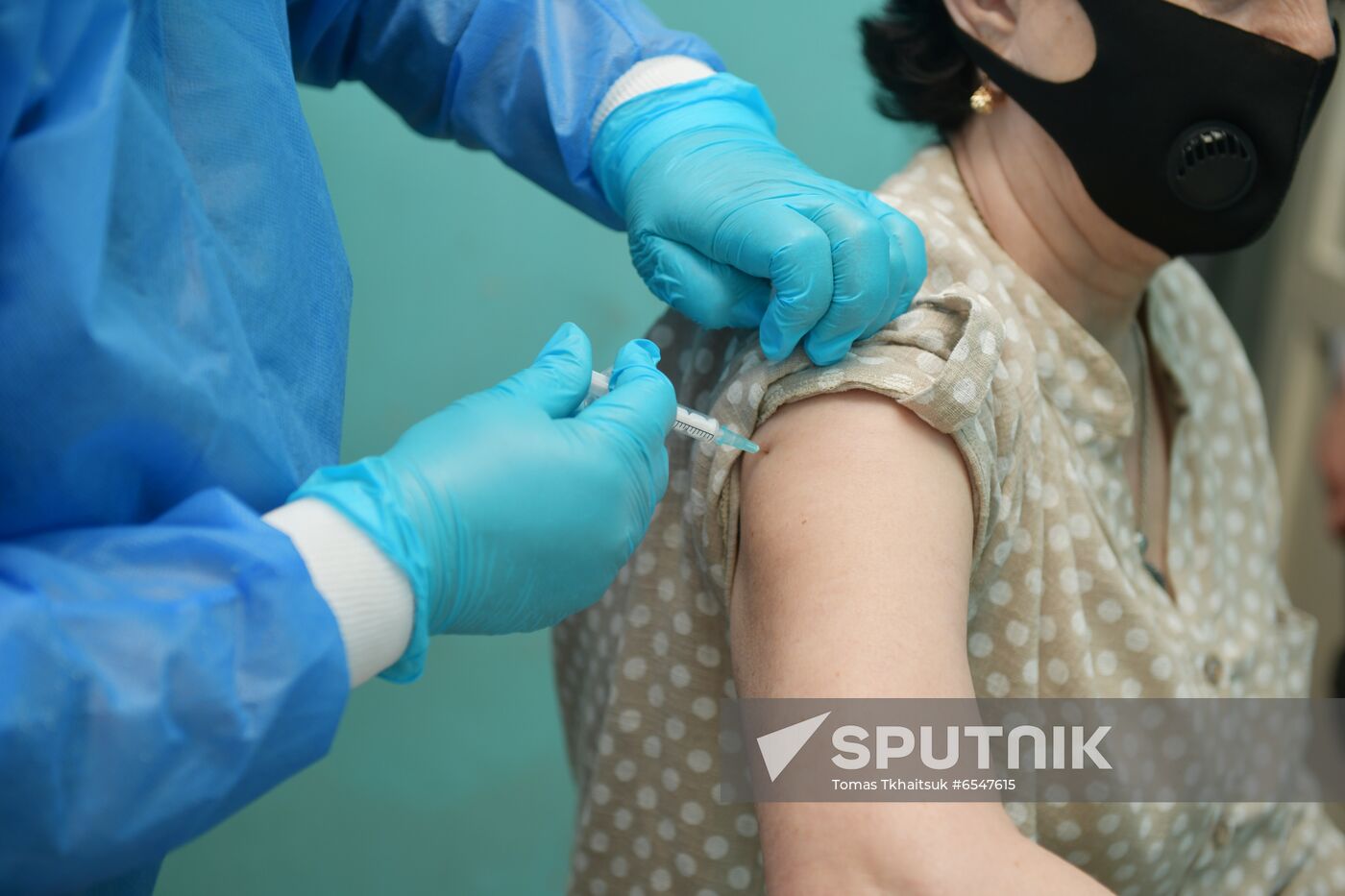 Abkhazia Russia Coronavirus Vaccination