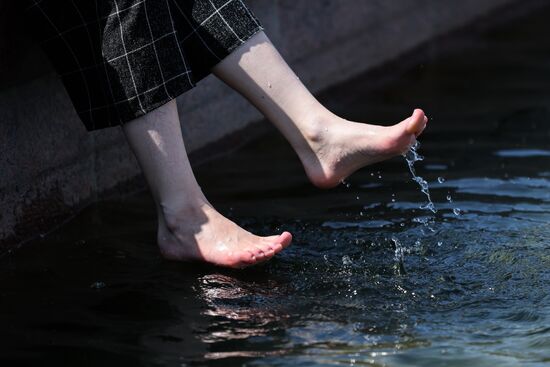 Russia Hot Weather