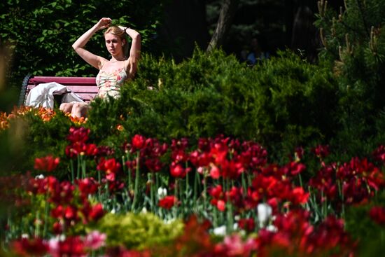 Russia Hot Weather