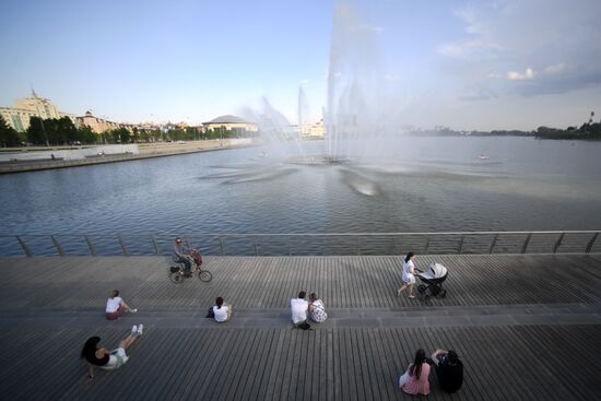 Russia Hot Weather
