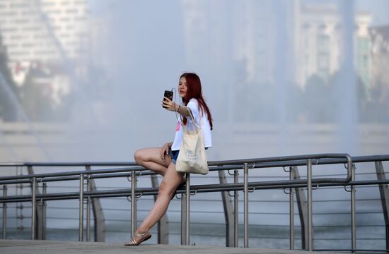Russia Hot Weather