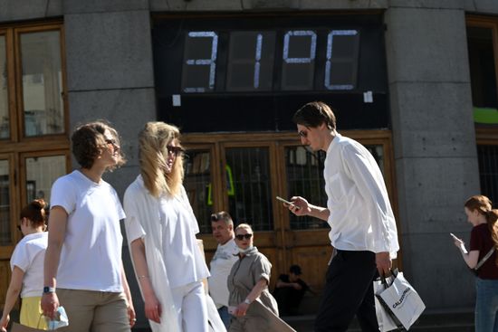 Russia Hot Weather