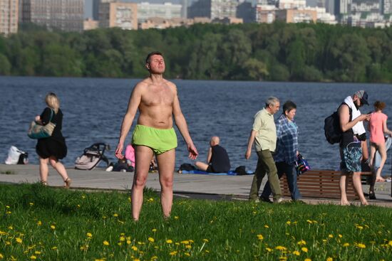 Russia Hot Weather