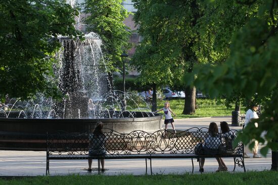 Russia Hot Weather