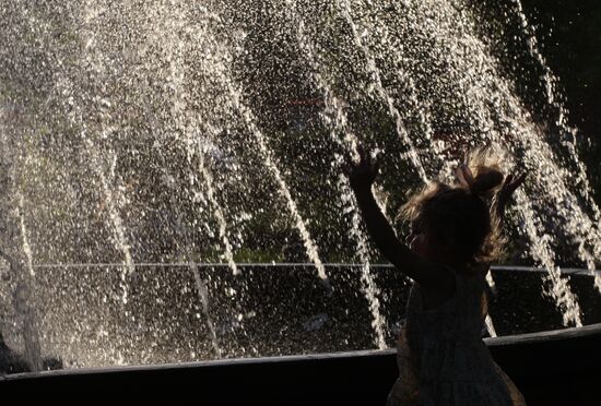 Russia Hot Weather