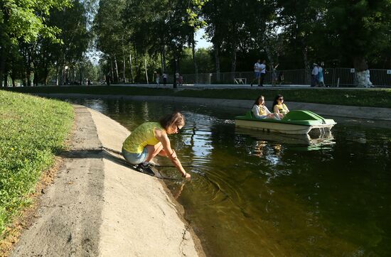 Russia Hot Weather