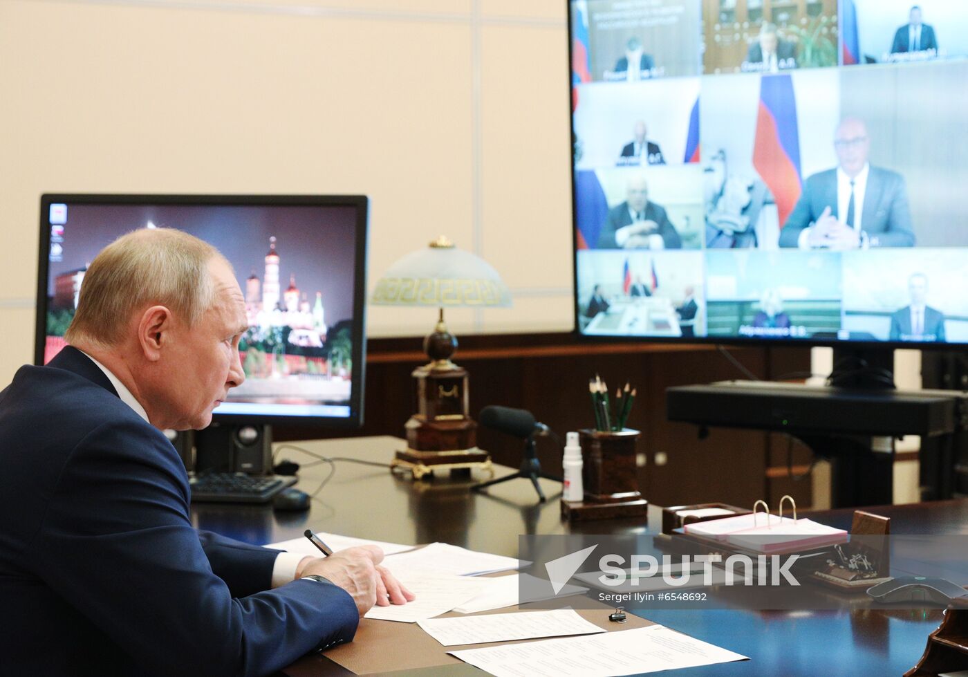 Russia Putin Federal Assembly Address Implementing