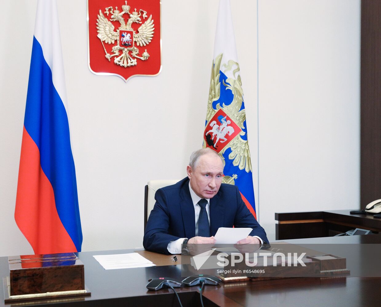 Russia Putin Federal Assembly Address Implementing