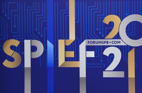 Russia St.Petersburg Economic Forum Preparations