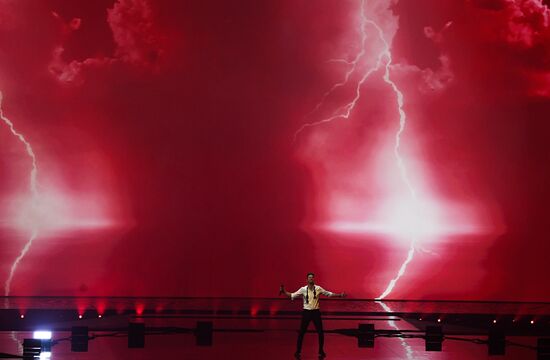 Netherlands Eurovision Song Contest Semi-final 2 Rehearsal