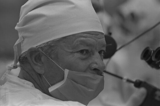 Ophthalmologist Svyatoslav Fyodorov