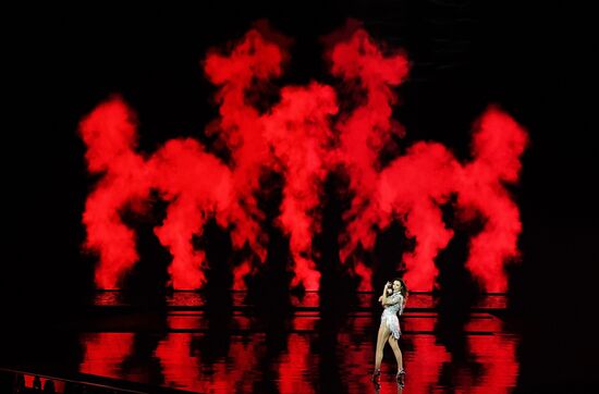 Netherlands Eurovision Song Contest Semi-final 2 Rehearsal