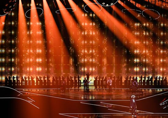 Netherlands Eurovision Song Contest Semi-final 2 Rehearsal