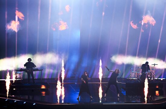 Netherlands Eurovision Song Contest Semi-final 2 Rehearsal