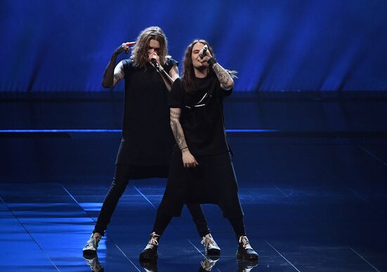 Netherlands Eurovision Song Contest Semi-final 2 Rehearsal