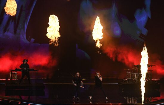 Netherlands Eurovision Song Contest Semi-final 2 Rehearsal