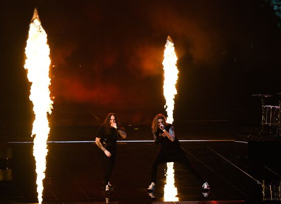 Netherlands Eurovision Song Contest Semi-final 2 Rehearsal