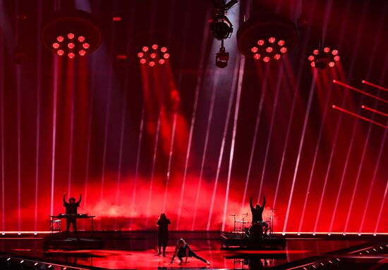 Netherlands Eurovision Song Contest Semi-final 2 Rehearsal