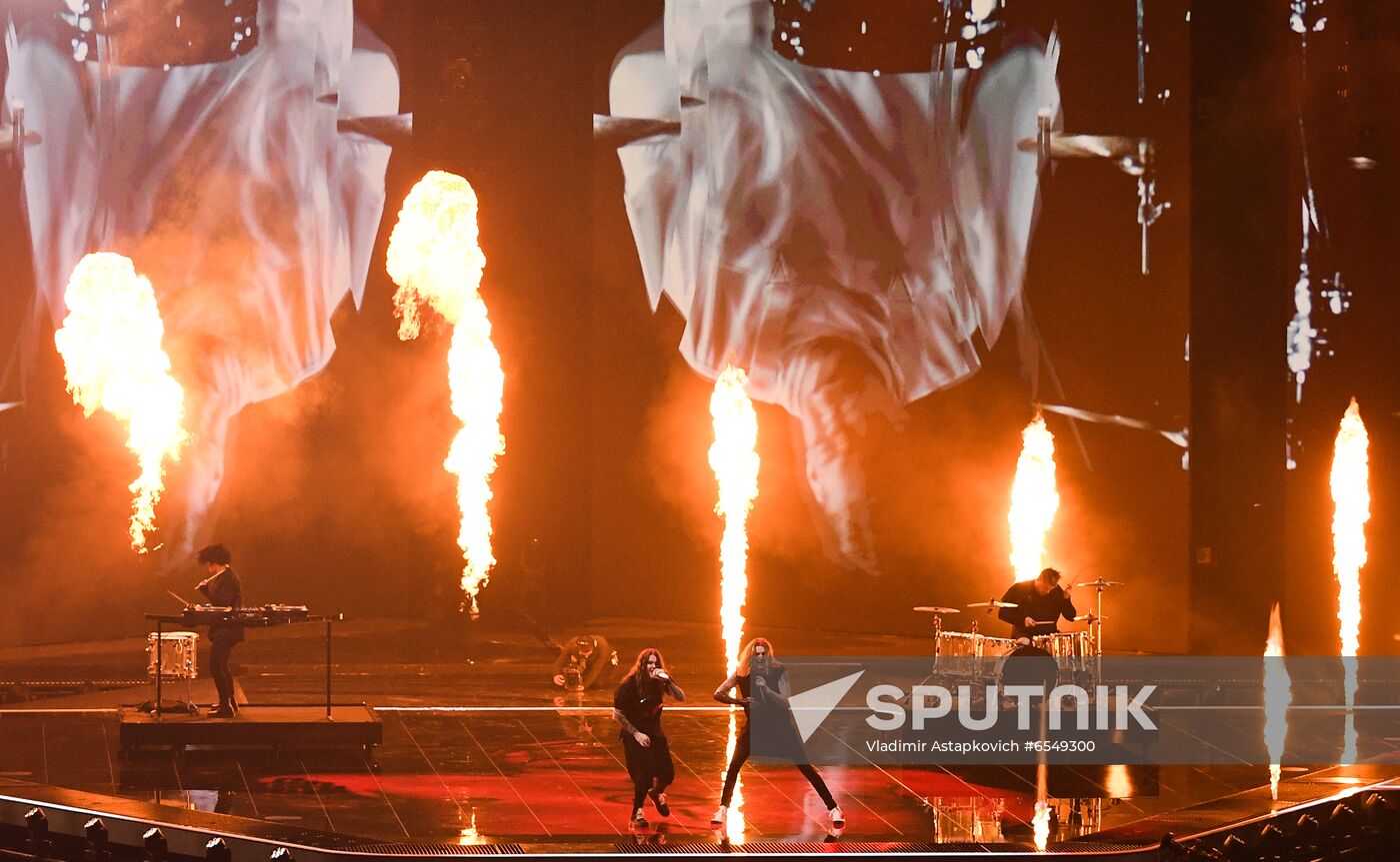 Netherlands Eurovision Song Contest Semi-final 2 Rehearsal