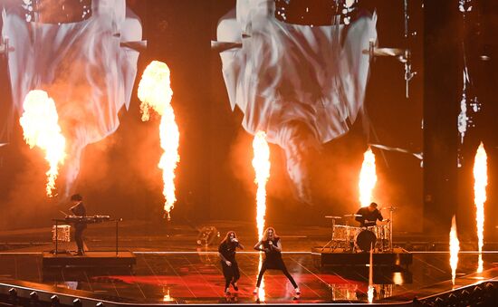 Netherlands Eurovision Song Contest Semi-final 2 Rehearsal