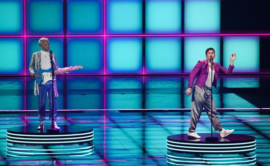 Netherlands Eurovision Song Contest Semi-final 2 Rehearsal