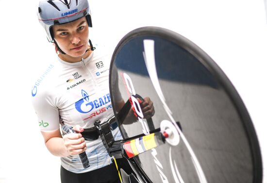 Russia Cyclist Anastasia Voinova Day