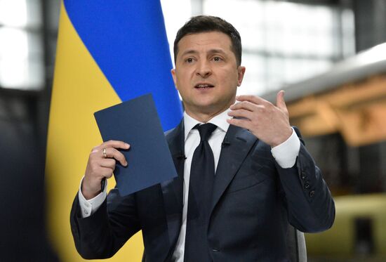 Ukraine Zelensky News Conference