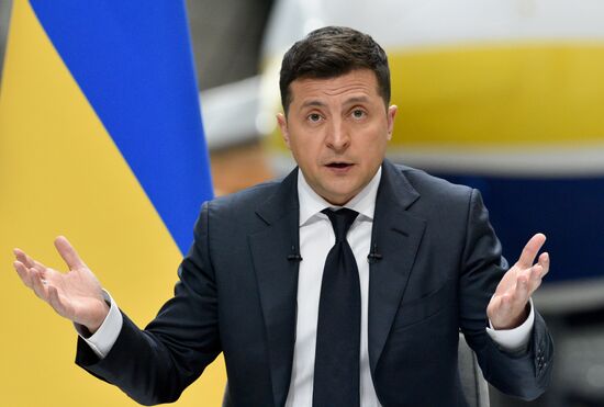 Ukraine Zelensky News Conference