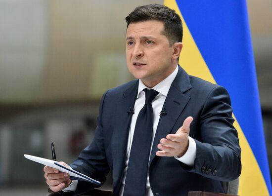 Ukraine Zelensky News Conference