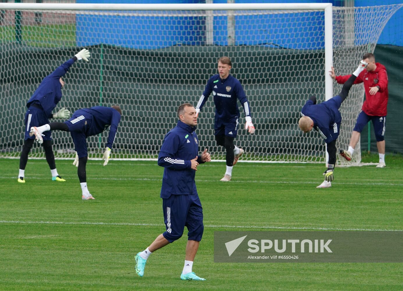 Russia Soccer Euro 2020 Russia Training Session